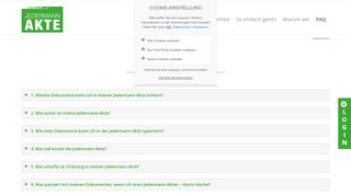 
                            5. Jedermann-Akte | FAQ - So sind Ihre Dokumente …