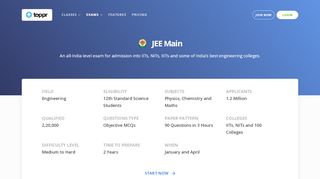 
                            9. JEE Main - toppr.com