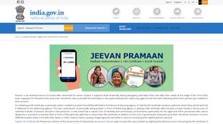 
                            5. Jeevan Pramaan: Digital Life Certificate for Pensioners | …