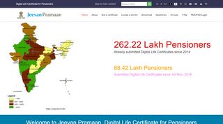 
                            1. Jeevan Pramaan :: Life Certificate for Pensioners ** DeitY ...