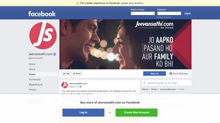 
                            5. Jeevansathi.com - Posts | Facebook