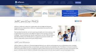 
                            3. JeffCare (Our PHO) - Jefferson Physicians - Thomas Jefferson University