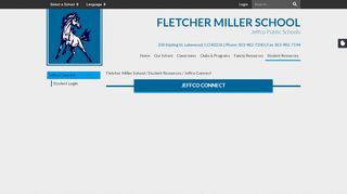 
                            7. Jeffco Connect - Fletcher Miller School