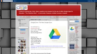 
                            6. Jeffco Google Apps: Google Drive: The New Google …