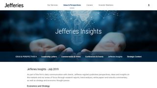 
                            8. Jefferies Insights: Equities, Markets, and Economic Outlook