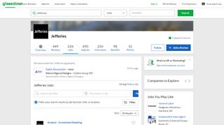 
                            7. Jefferies Jobs | Glassdoor