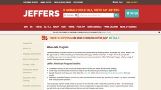 
                            1. Jeffers Pet Wholesale Program | Jeffers Pet