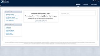 
                            5. Jefferson Blackboard homepage