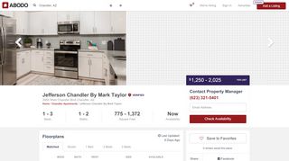 
                            8. Jefferson Chandler Apartments Chandler, AZ - Abodo