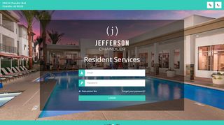 
                            1. Jefferson Chandler Resident Services | Log In