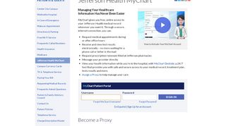 
                            4. Jefferson Health MyChart - Jefferson University Hospitals