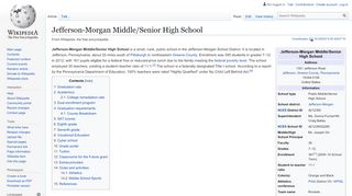 
                            9. Jefferson-Morgan Middle/Senior High School - Wikipedia