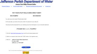 
                            6. Jefferson Parish Dept of Water