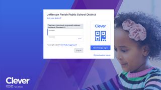 
                            2. Jefferson Parish Public School District - Clever | Log in