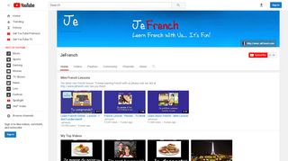 
                            3. JeFrench - YouTube