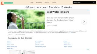 
                            7. Jefrench.net - Learn French in 16 Weeks