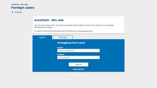 
                            4. Jeg har ikke ID-porten bruker - AutoPASS Min side