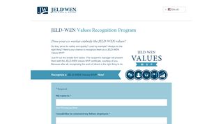 
                            7. JELD-WEN Values Recognition Program