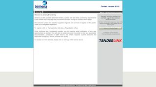 
                            2. Jemena - Welcome to Jemena E-Tendering