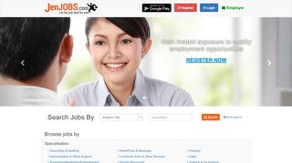 
                            4. JenJOBS: Job Vacancy | Job Search | Online Jobs in Malaysia ...