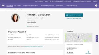 
                            4. Jennifer S. Glueck, MD | Northwestern Medicine