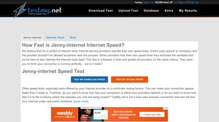 
                            5. Jenny-internet Speed Test