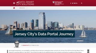 
                            2. Jersey City's Data Portal Journey | Data-Smart City Solutions