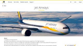 
                            7. Jet Airways - Asia Miles