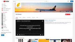 
                            3. Jet Airways - YouTube