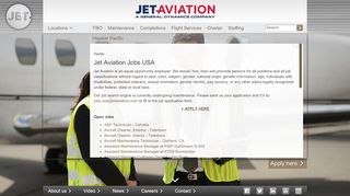 
                            5. Jet Aviation Jobs USA | jetaviation.com