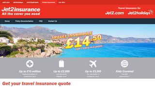 
                            9. Jet2 Travel Insurance