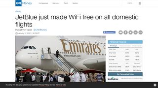 
                            9. JetBlue just made WiFi free on all domestic flights