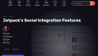 
                            9. Jetpack's Social Integration Features | CSS-Tricks