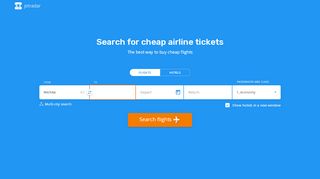 
                            8. Jetradar: Cheap flights and airline tickets