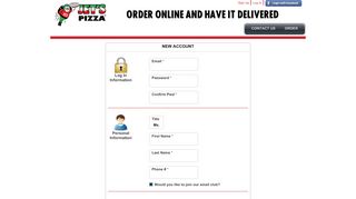 
                            4. Jet's Pizza Online Ordering | Register