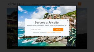 
                            2. Jetsetter | Trip Ideas. Destinations. Food + Drink. Hotels. Style.