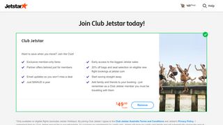 
                            6. Jetstar - Join Club Jetstar