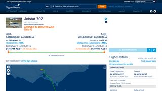 
                            7. Jetstar (JQ) #702 FlightAware