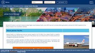 
                            9. Jetstar Pacific Pilot Jobs - Rishworth Aviation