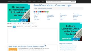 
                            1. Jewel Osco Mymixx Coupons Login - …