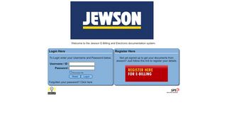 
                            7. Jewson E-Billing