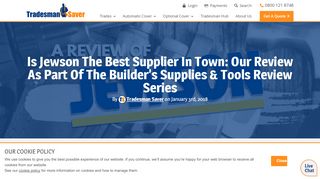 
                            8. Jewson Review for Tradesmen! Is Jewsons The Best …