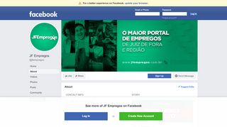 
                            1. JF Empregos - About | Facebook