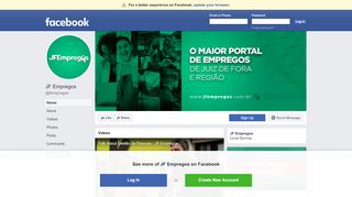 
                            4. JF Empregos - Home | Facebook