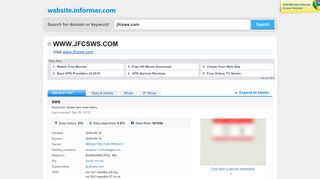 
                            4. jfcsws.com at Website Informer. SWS. Visit Jfc SWS.