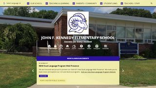 
                            3. JFK Home Page - JOHN F. KENNEDY ELEMENTARY SCHOOL