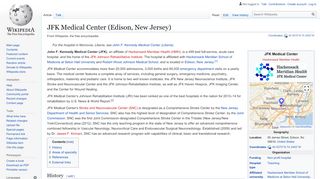 
                            7. JFK Medical Center (Edison, New Jersey) - Wikipedia