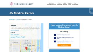 
                            8. Jfk Medical Center | MedicalRecords.com