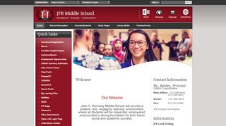 
                            7. JFK Middle School / Homepage - Utica City School District