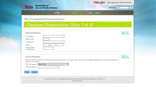 
                            4. JFS - Ohio Unemployment Compensation - Claimant Registration ...